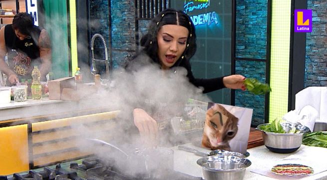 El Gran Chef Famosos: ¿Diana Sanchez HABLA con su cocina?