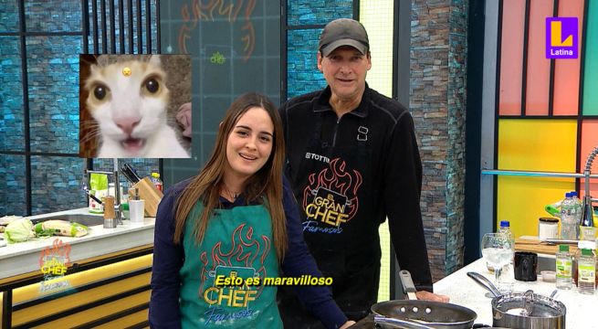 El Gran Chef Famosos: Christian y Priscila celebran en ¿INGLÉS?