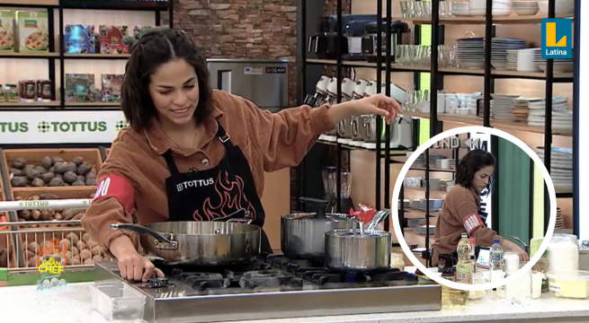 El Gran Chef Famosos: Raysa Ortiz comete TERRIBLE ERROR en la cocina