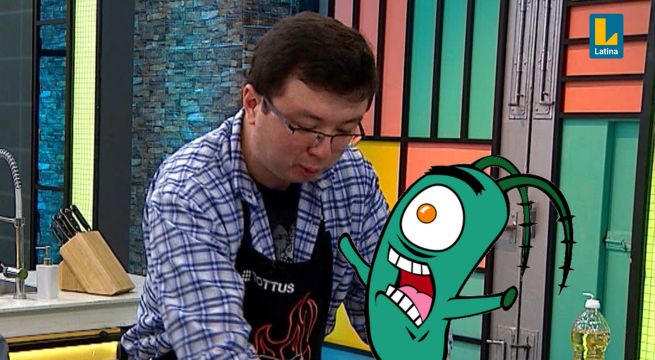 El Gran Chef Famosos: Phillip Chu Joy se siente igual que icónico personaje de Bob Esponja, ¿por qué?