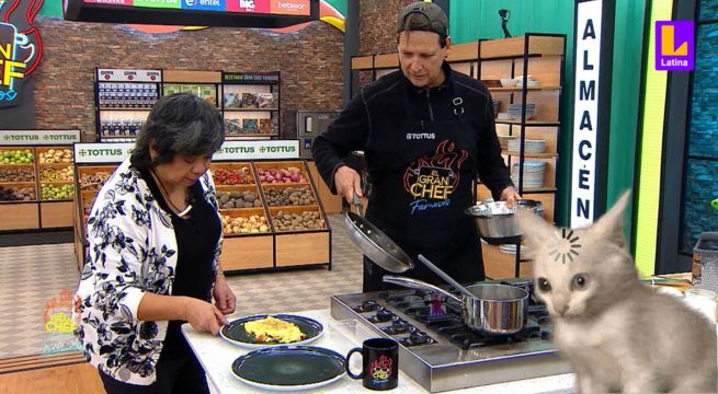 El Gran Chef Famosos: Patty Chong EN SHOCK al ver el desastroso omelette de Christian