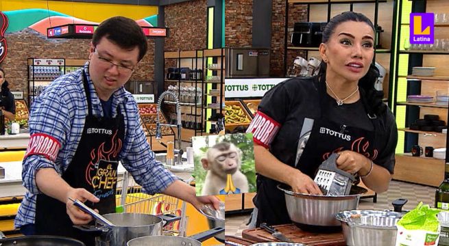 El Gran Chef Famosos: Diana Sanchez le SUPLICA a Phillip Chu Joy un departamento