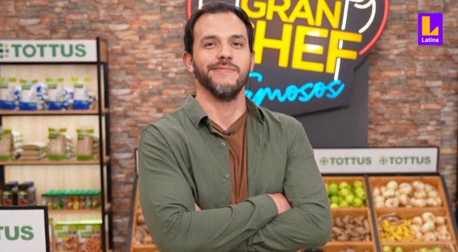 El Gran Chef Famosos: Francesco de Sanctis debuta en la cocina de Latina Televisión