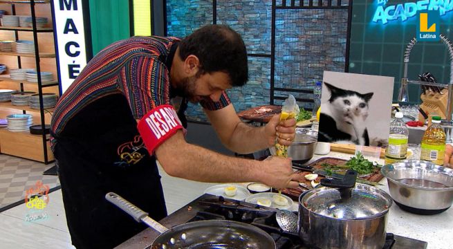 El Gran Chef Famosos: Luigi y el terrible BLOOPER con la manga