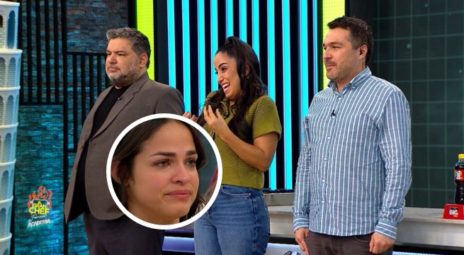 El Gran Chef Famosos: Raysa Ortiz rompe en llanto al escuchar emotivas palabras de Giacomo, Nelly y Masías