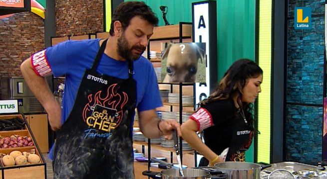 El Gran Chef Famosos: Kukuli comete BLOOPER y Luigi termina con aceite caliente en la mano