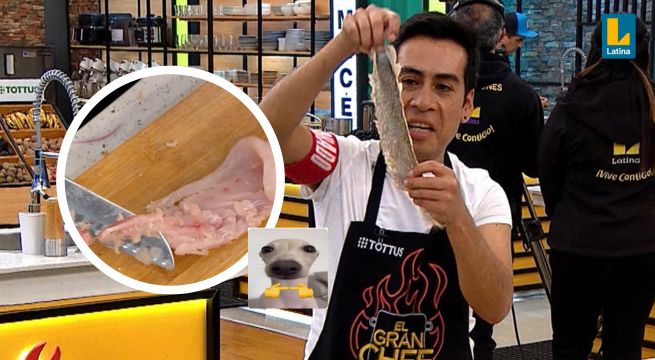 El Gran Chef Famosos: ¿Chapasa tiene el récord del PEOR fileteado de pescado?