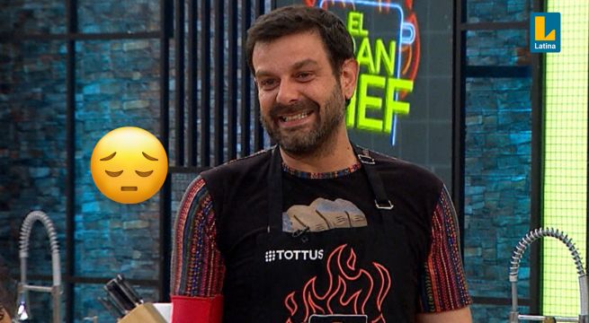 El Gran Chef Famosos: Luigi Monteghirfo es el CUARTO eliminado y se despide de la cocina