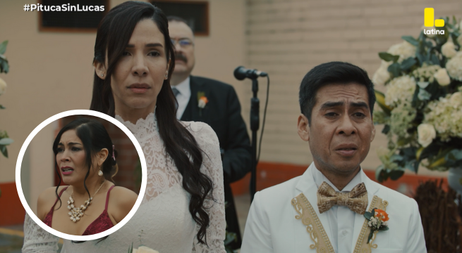 Pituca Sin Lucas Capítulo 142: Conchita INTERRUMPE boda de Goyo: 