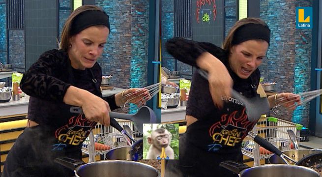 El Gran Chef Famosos: Alejandra Baigorria sufre QUEMADURA en la mano