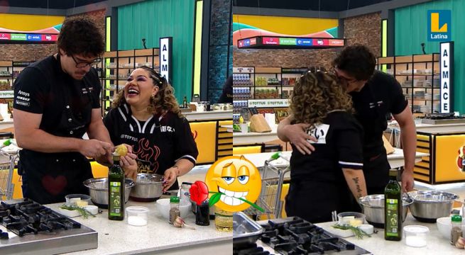 El Gran Chef Famosos: Canchita Centeno EN AMORES con Renzo Garibaldi