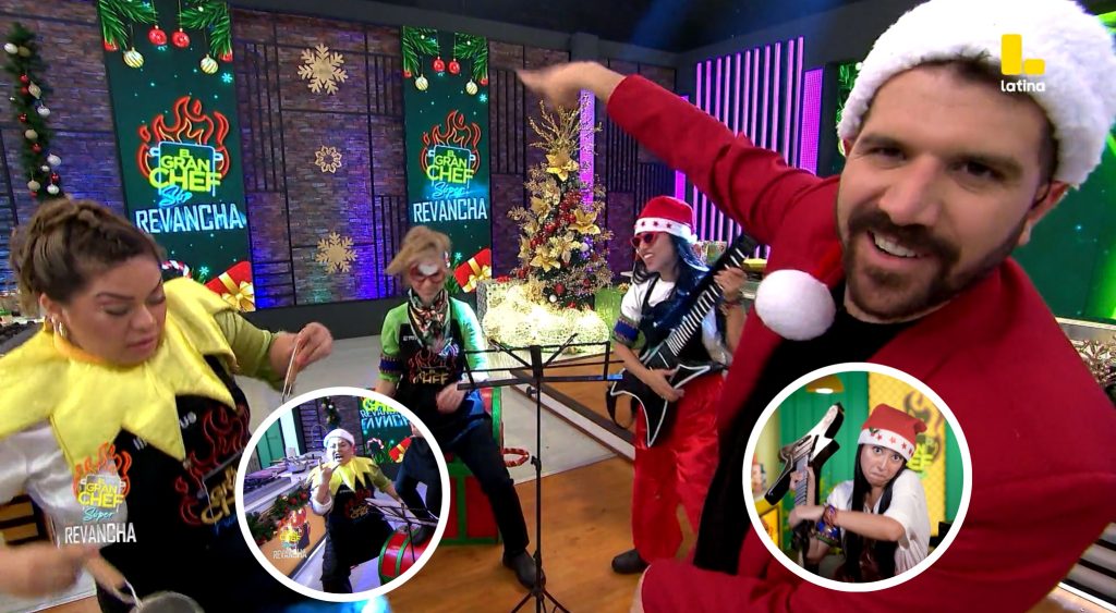 El Gran Chef Famosos: Canchita, Lita y Belén presentan un musical navideño AL ESTILO ROCK