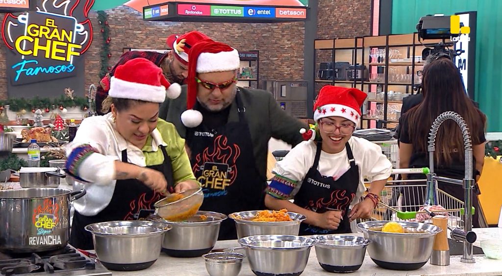 El Gran Chef Famosos: Javier Masías deslumbra al son de AGUANILÉ junto a Canchita y Lita