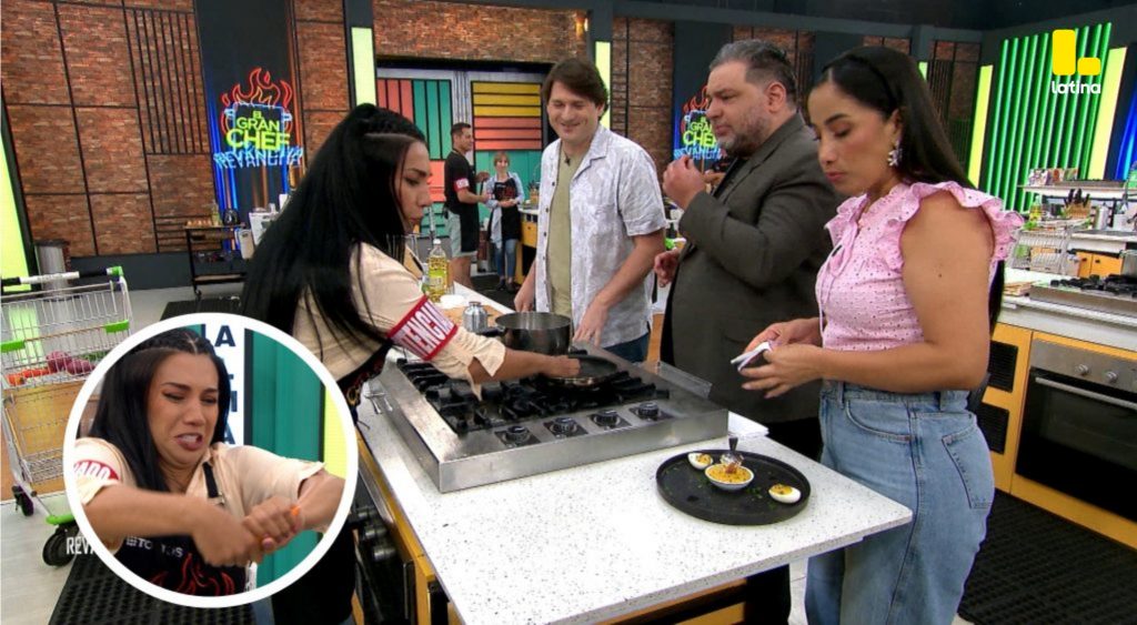 El Gran Chef Famosos: Diana Sanchez ENCARA a Masías: “Si quieres pecanas, te las pongo”