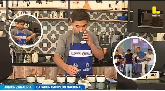 Junior Zanabria: el peruano que busca conquistar el mundial de catadores de café