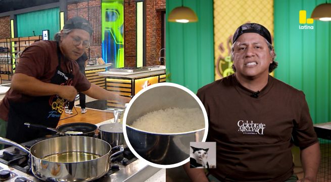 El Gran Chef Famosos: Emilram Cossío quema DOS veces su arroz, ¿qué pasó?