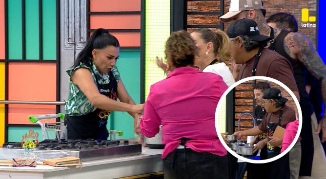 El Gran Chef Famosos: Ricky le QUITA las mollejas a Diana, ¿le restarán puntos?