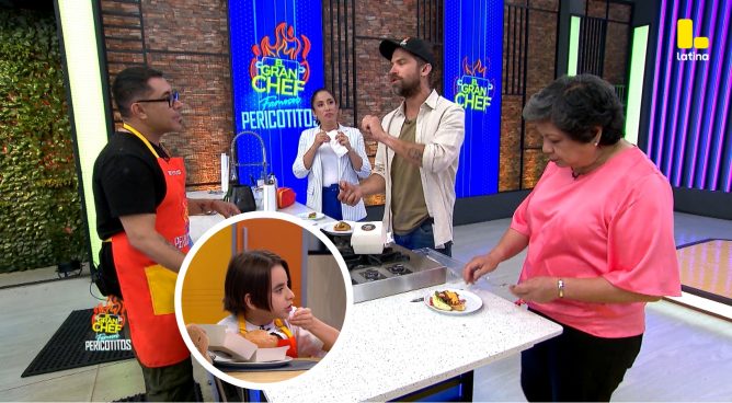 El Gran Chef Famosos: Nelly Rossinelli y Adolfo Bolívar hablan de su INCIDENTE en la cocina
