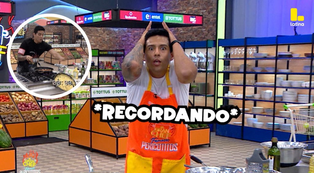 El Gran Chef Famosos: Anthony Chávez y un Déjà vu de su PEOR MOMENTO en el programa