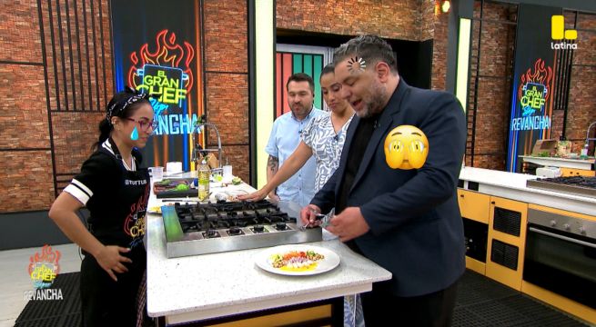 El Gran Chef Famosos: Javier Masías DESTROZA plato de Lita Pezo: “Está como para llorar”