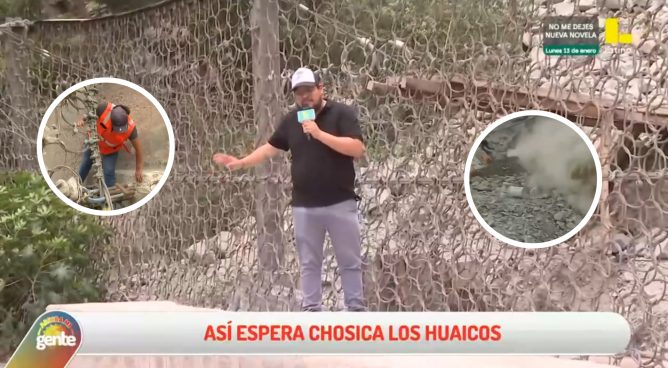 Alerta por huaicos en Chosica: mal estado de mallas preocupa a familias