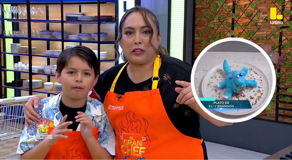 El Gran Chef Famosos: Eli y Brandon preparan un DINOSAURIO PELÍCANO, ¿qué tal les fue?