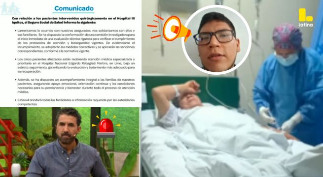 Anciana PIERDE OJO por presunta NEGLIGENCIA en hospital de EsSalud, esto exige su nieto