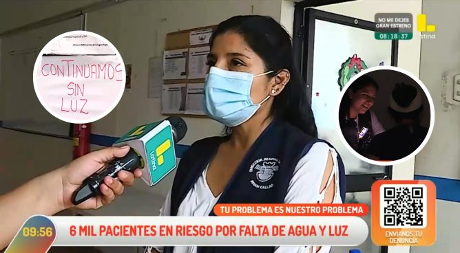 Centro de Salud no tiene agua y afecta a al menos 6000 pacientes en Carmen de la Legua Reynoso