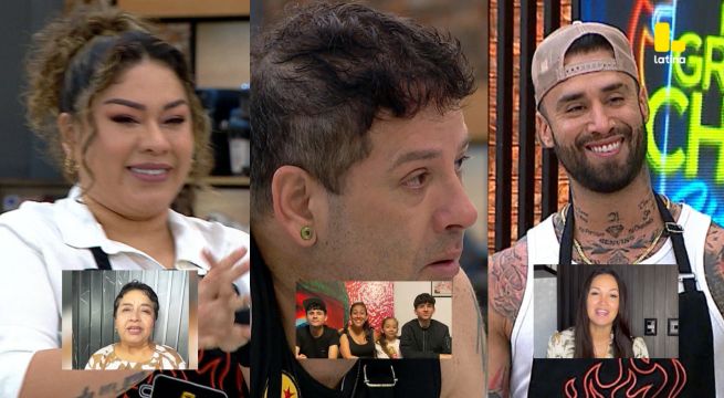 El Gran Chef Famosos: Canchita, Ricky y Jota rompen en LLANTO al recibir mensaje de sus familias