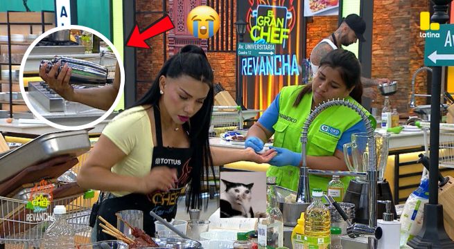 El Gran Chef Famosos: Diana Sánchez SE CORTA EL DEDO, ¿y SIGUE cocinando?