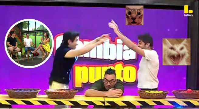 Manuel Gold y Alejandro Tagle SE ENFRENTAN en divertido juego, ¿quién ganó?