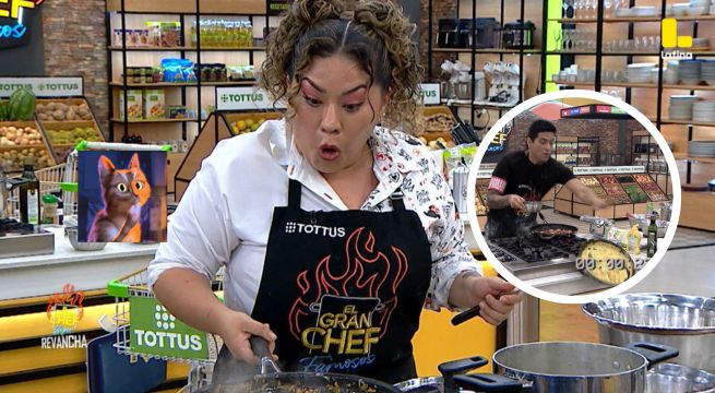 El Gran Chef Famosos: Canchita Centeno a punto de convertirse en Anthony Chávez, ¿por qué?