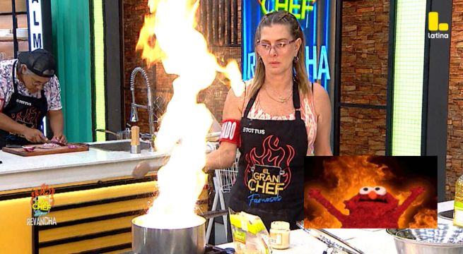 El Gran Chef Famosos: Leslie Stewart, la Reina del Fuego, regresa a la cocina