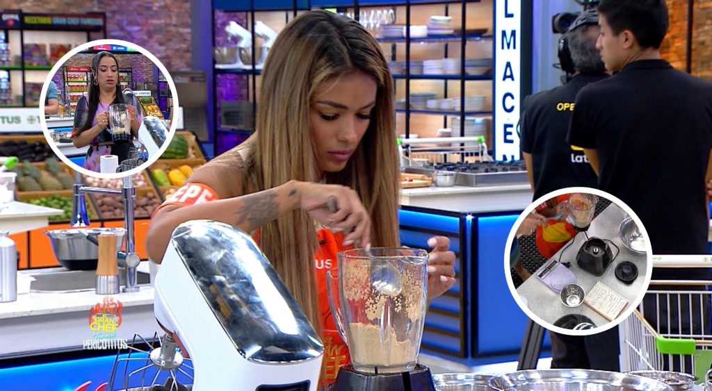 El Gran Chef Famosos: Shirley Arica CASI sufre incidente con la licuadora, ¿qué pasó?