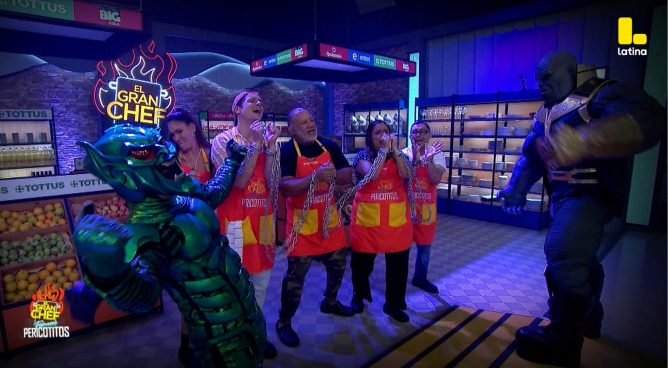 El Gran Chef Famosos: THANOS y EL DUENDE VERDE ENCADENAN a los participantes, ¿qué pasó?