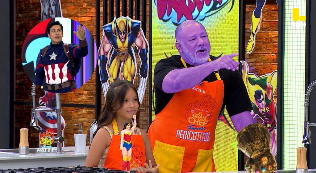 El Gran Chef Famosos: Steve THANOS Palao ¿EXCLUÍDO? de la Noche de Superhéroes