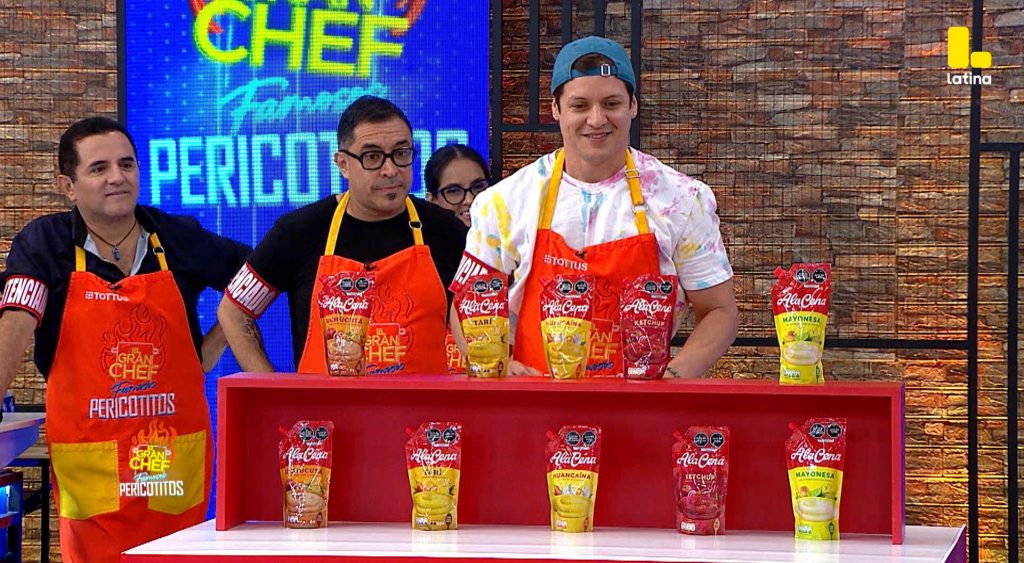 El Gran Chef Famosos: Gino Pesaressi ACIERTA todas las salsas ¡SIN VER!