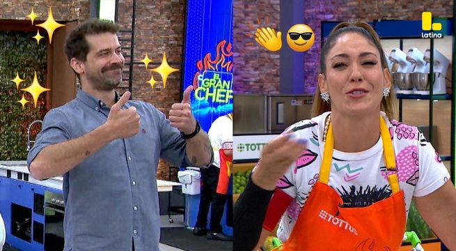 El Gran Chef Famosos: Luciano Mazzetti ILUMINA a Tilsa Lozano en su segundo plato