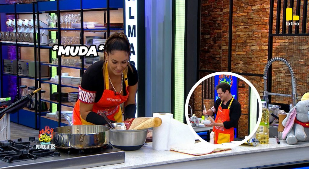 El Gran Chef Famosos: Gino Pesaressi es IGNORADO por Tilsa Lozano, ¿y se COPIA de ella?
