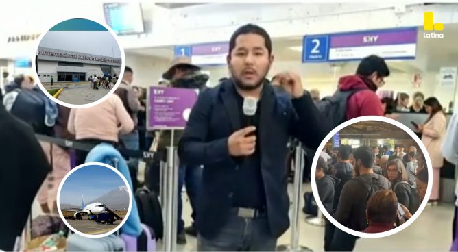 Pasajeros RECLAMAN por vuelos CANCELADOS en Arequipa