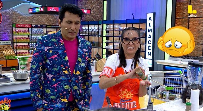 El Gran Chef Famosos: Alli, mamá de Bianca Bazo, SE ENFRENTA a la “aderezofobia”