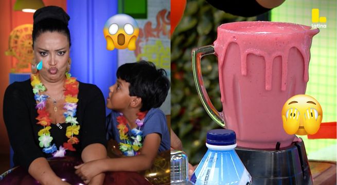 El Gran Chef Famosos: El smoothie de Mariella Zanetti y Massi EXPLOTA, así reaccionó la dupla