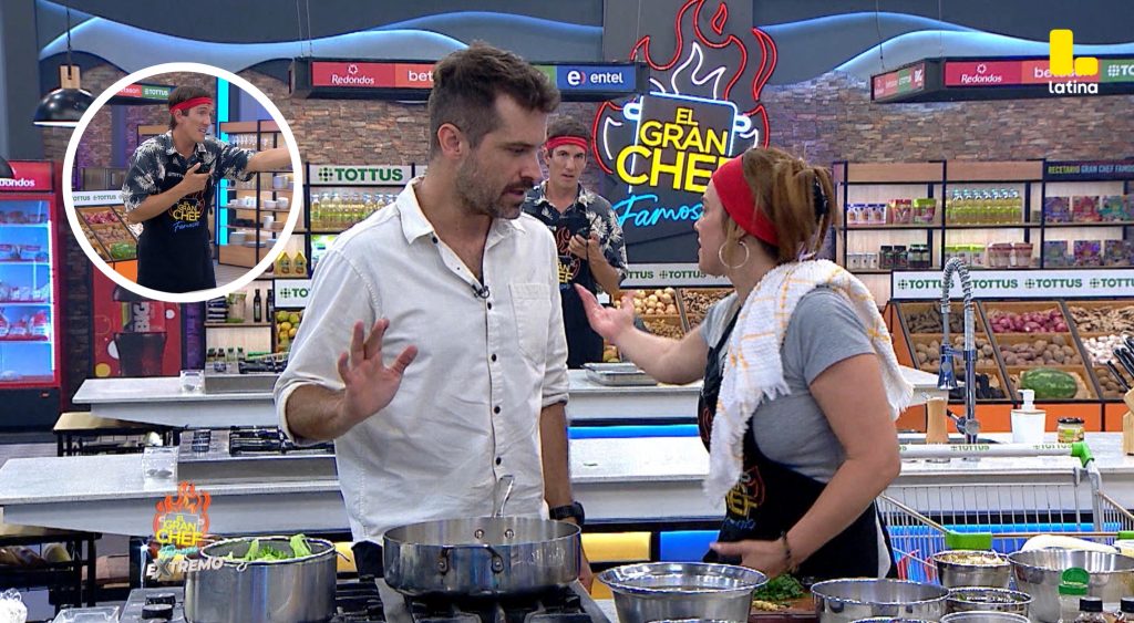 El Gran Chef Famosos: Patricia Alquinta y el Gringo Marcos DISCUTEN EN VIVO, ¿qué pasó?