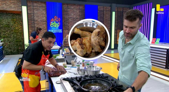 El Gran Chef Famosos: Luciano Mazzetti se BURLA de peculiar técnica de Adolfo Bolívar: “Está quemado y CRUDO”