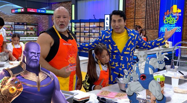 El Gran Chef Famosos: ¿Steve Palao deja de ser Thanos para convertirse en Pantro de Thundercats?