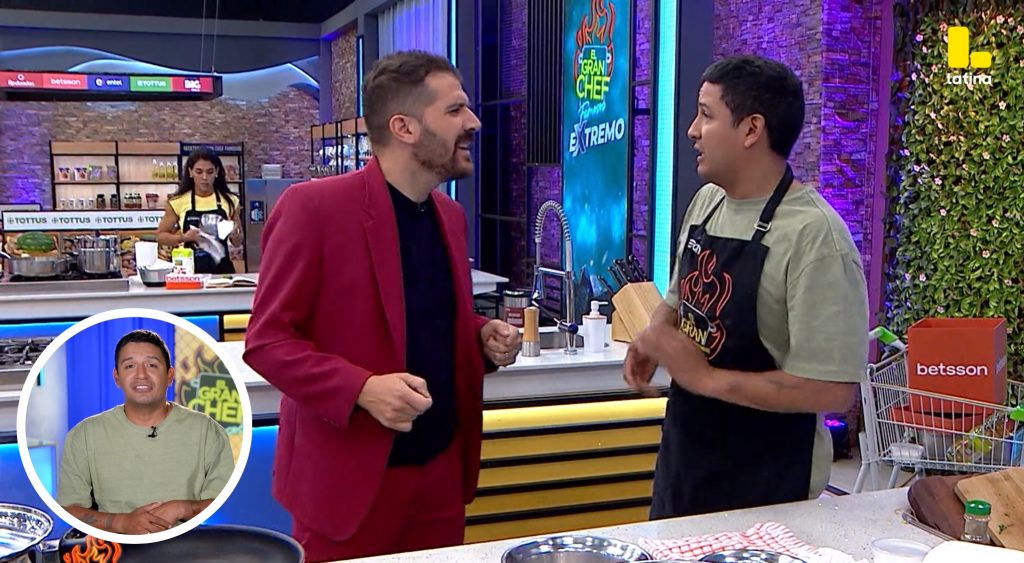 El Gran Chef Famosos: Reimond Manco MOLESTO con Javier Masìas: “Cuando a mí me HINCAN…”