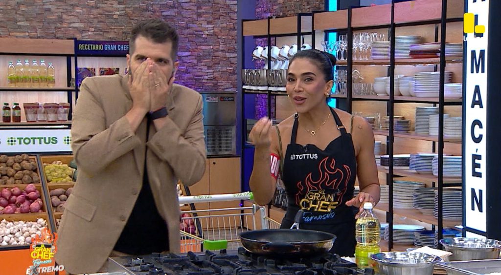 El Gran Chef Famosos: Vania Bludau CONFIESA: “Me MOLESTA que venga Patricia Alquinta a preguntar cosas OBVIAS”