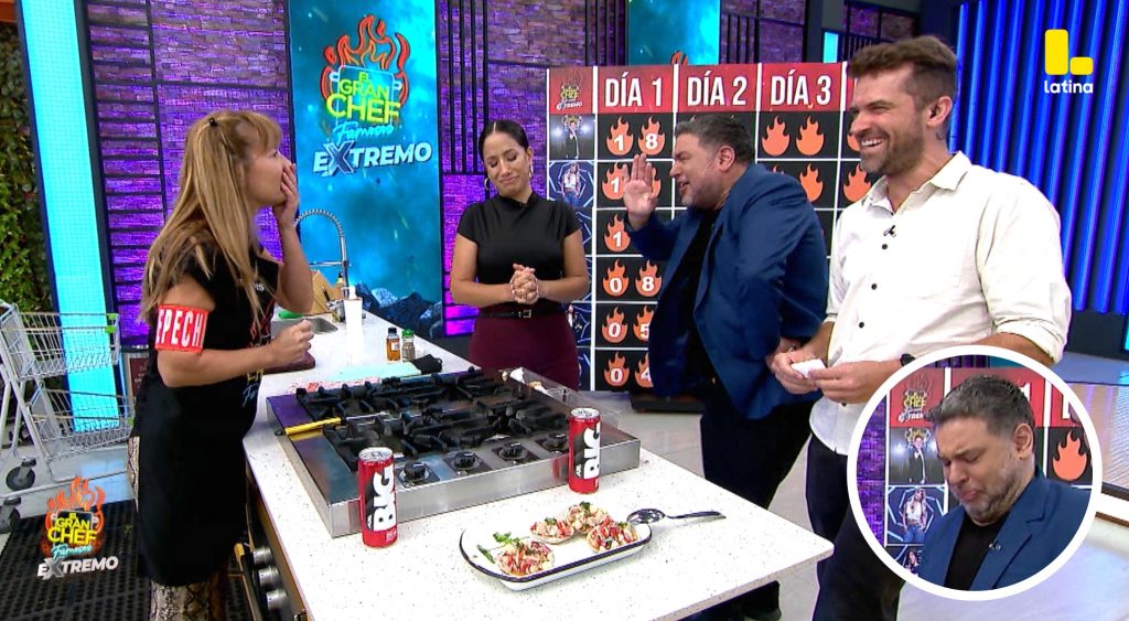 El Gran Chef Famosos: Mazzetti se BURLA del plato de Olenka Zimmermann y Nelly Rossinelli lo confirma: “ESTÁ HORRIBLE”