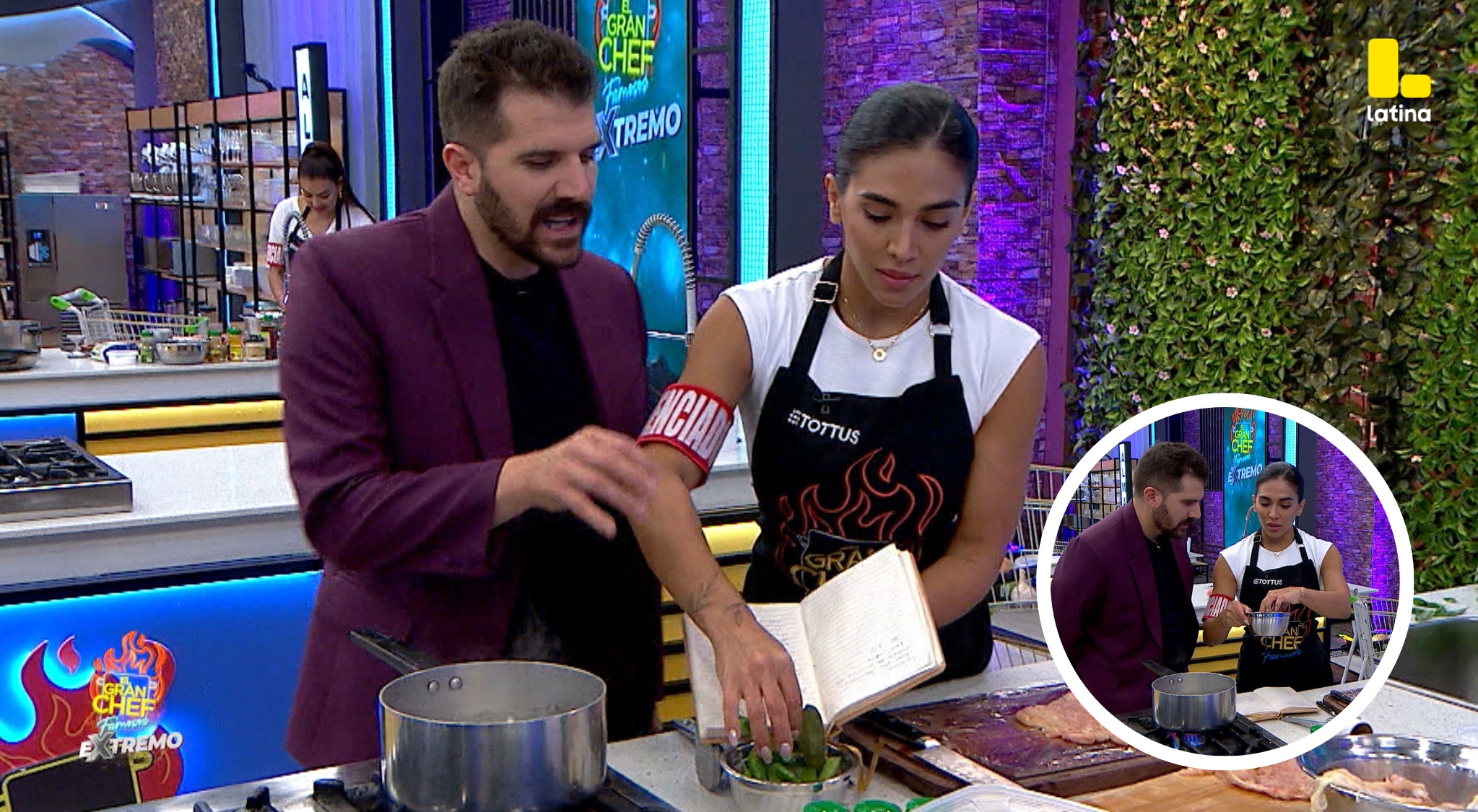 El Gran Chef Famosos: Le ROBAN EN VIVO a Vania Bludau y ella se ¿VENGA? de la misma forma