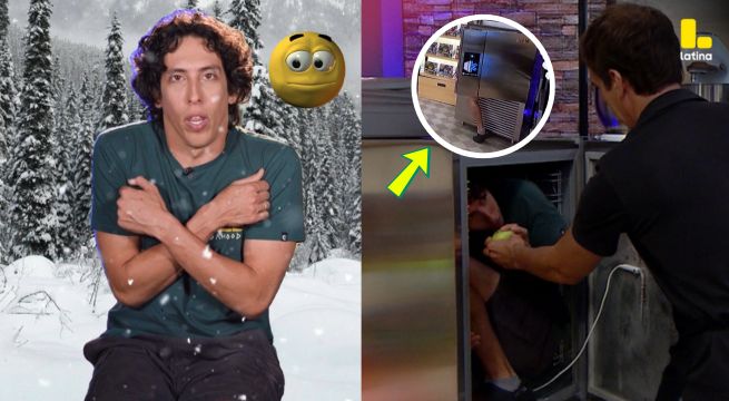 El Gran Chef Famosos: Mateo Garrido Lecca SE ENCIERRA en CONGELADOR tras enterarse de nueva medida